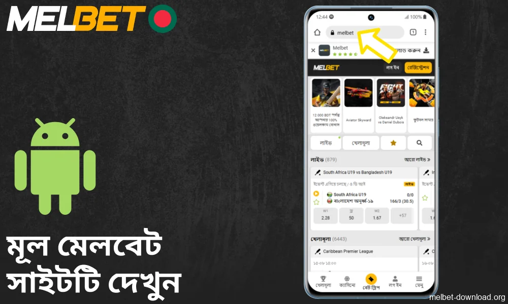 মূল Melbet সাইটটি দেখুন